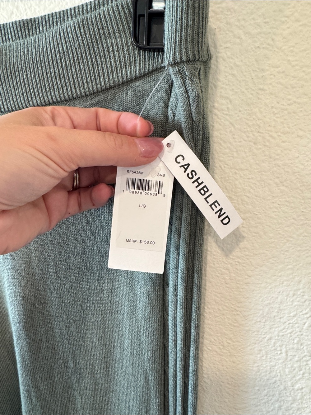 Splendid Sage Green Maxi Knit Pull-On pants - Picture 3 of 5